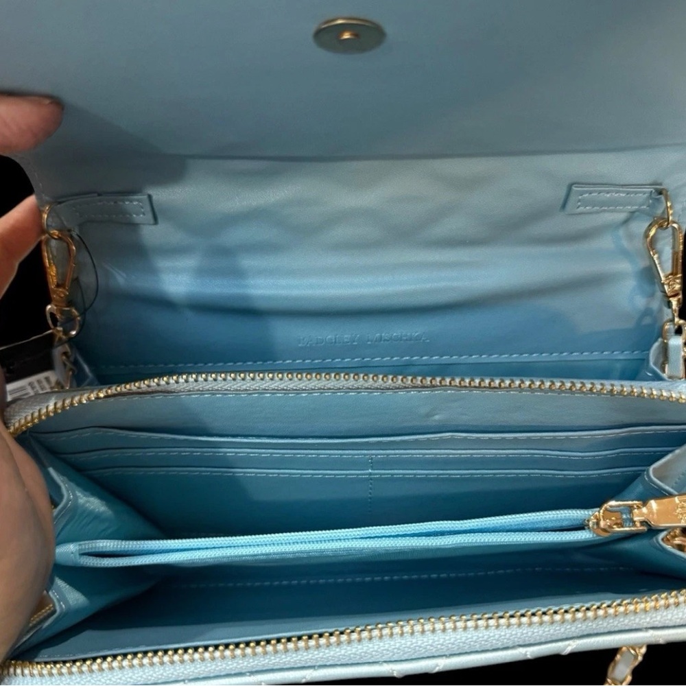 Badgley Mischka Quilted Crossbody Handbag - Picture 11 of 13